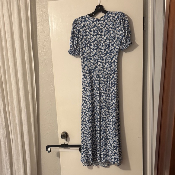 Reformation Blue and White Floral Maxi Dress - Picture 2 of 2